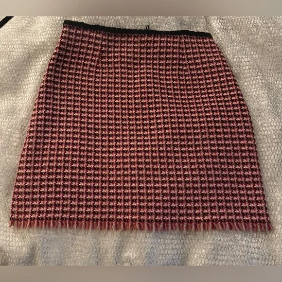 Maje Jenalt High Waisted Tweed Mini Skirt 40 NWT - Picture 2 of 6